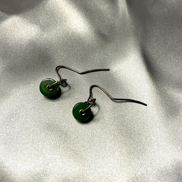 "Jade" wheels on outstretched sterling wires - Picture 2 of 3
